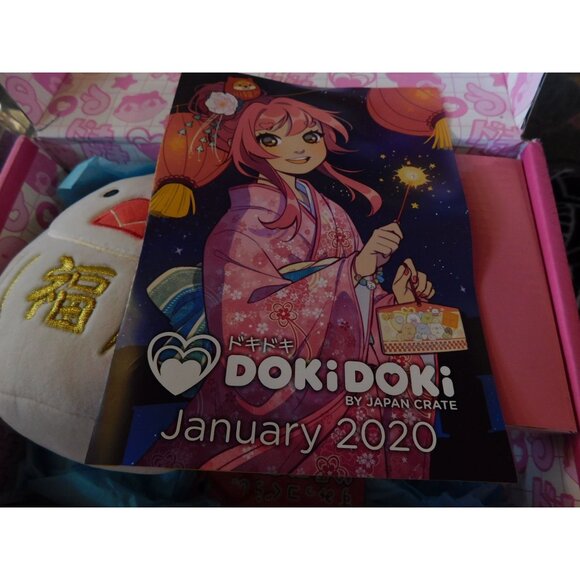 January 2020 Dokidoki Crate With Mug Plush Bracelet And More - Picture 1 of 16